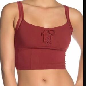 Free People She’s Fancy Brami - Redstone - Small - NWT